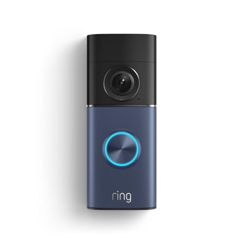 Ring Interchangeable Faceplate — Compatible with Wired Doorbell Plus , Polished Navy - Additional View
