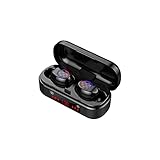 YUEBAJUN V7 TWS Bluetooth 5.0 Headphones Earphone Wireless Headset with LED Digital Display Hot Discounted Sale Earbuds Wireless with Digital Display Battery Smart Charging Cabin Case