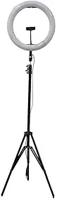 Kit Completo Ring Light 14' 35cm com Tripé grande profissional