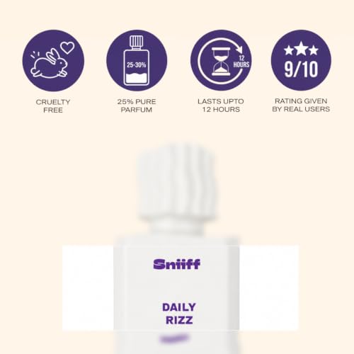 Image of Daily Rizz 50ml Unisex Eau De Parfum | Long Lasting Luxury Perfume | Citrus, Musk & Amber Fragrance | Premium EDP Spray