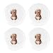 Wrendale Designs Plate 8" Treetop Redhead - Squirrel