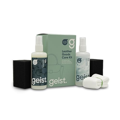 Kit d'entretien cuir Geist pour préserver l'élégance de la maroquinerie