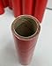 10 FIREWORKS PYRO Gloss Red Heavy Wall Cardboard Tubes, 1