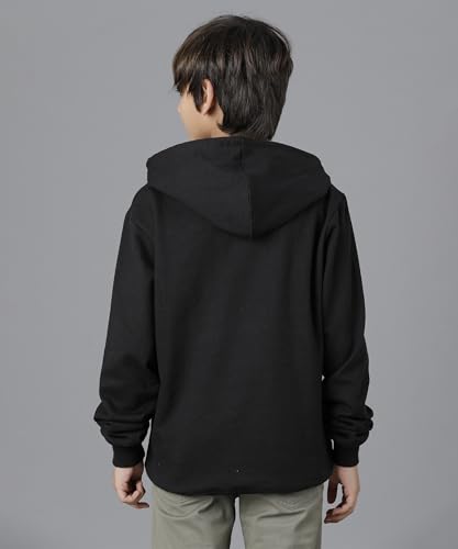 Image of KYDA KIDS Boys Cotton Regular Fit Hooded Neck Hoodies - Sweatshirt with Hoodies Full Sleeves Winter Wear, Long Sleeve Sweatshirts for Boys