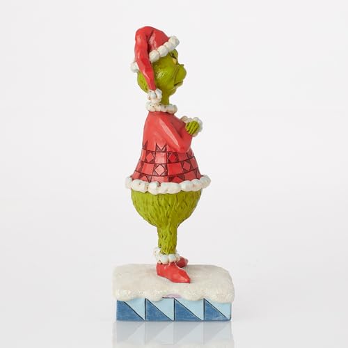 The Grinch By Jim Shore Mean Grinch Personality Pose Figurine, Multicolor, 6.5 In H X 2.75 In W X 2.75 In D - Image 4