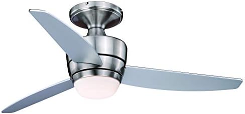 Adrian 44" Ceiling Fan Satin Nickel