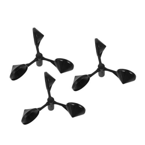 BESPORTBLE Wind Speed Sensor Replacement Cups 3pcs Anemometer Cups for Accurate Outdoor Wind Measurement