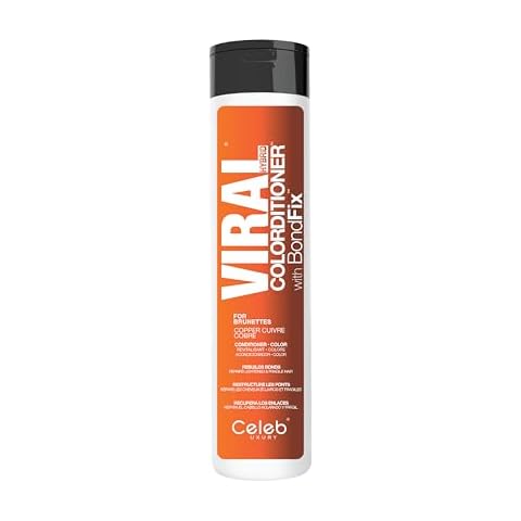 Celeb Luxury Copper Hair Color Depositing Colorwash Conditioner for Brunettes, Maintains & Refreshes Auburn Hair Color Cover