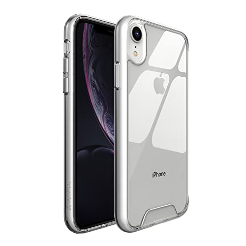 Image of Affix Ultra Clear Series PC and Soft TPU Back Cover Case Designed for iPhone XR | 6.1 inch | Transparent