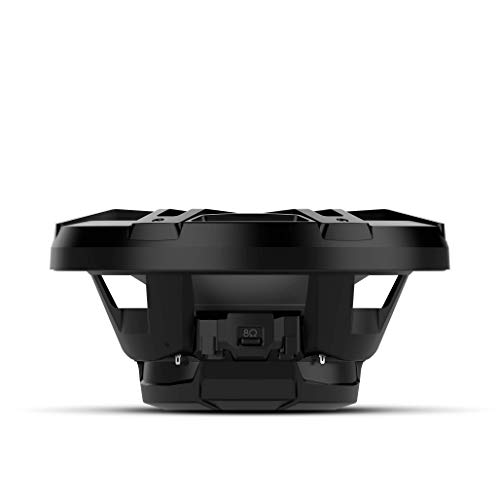 Image of Rockford Fosgate M1D4-12B Color Optix 12 inch DVC 4-Ohm Multicolor LED Lighted Marine Subwoofer - Black