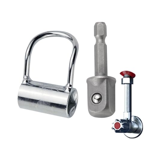 Llave de recorte de grifo de cierre genérica | Llave angular versátil | Herramienta manual para instalación de válvulas y tuberías Desmontaje de anillos de compresión