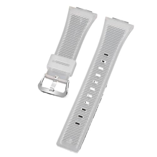 バンビ]BAMBI 時計バンド 合成繊維 迷彩白/黒 14mm 16mm 18mm 20mm