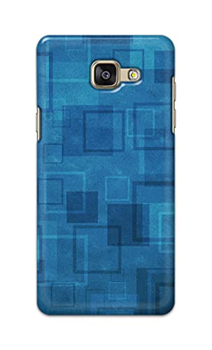 Image of Printed Hard Back Cover Case for Samsung Galaxy A5 2016 Back Cover (Plain Azure Blue) -1302