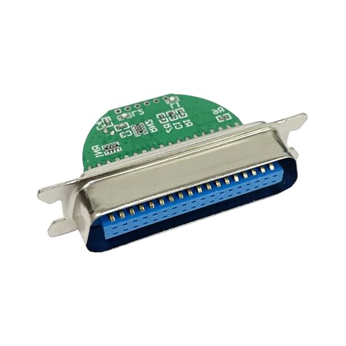 SHOOYIO Câble adaptateur rapide USB vers port parallèle pour imprimantes et scanners avec vitesse de transfert de données de 12 Mbps Adaptateur USB vers...