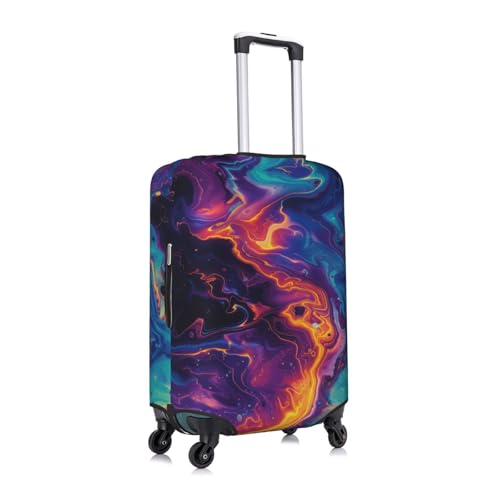 colorful abstract Elastic Travel Luggage Cover Travel Suitcase Protective Cover3
