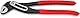 KNIPEX Alligator Wasserpumpenzange, 250 mm, Muttern bis 46 mm, Rohre bis 50 mm, robuste Bauart, Selbstklemm-Effekt, Rohrzange, 88 01 250