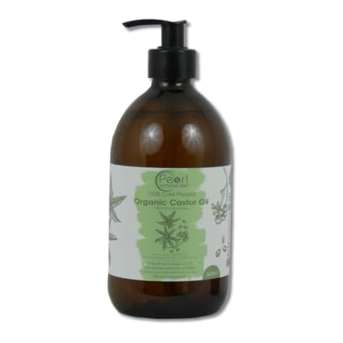 Organic Cold Pressed Pure Castor Oil 500 ml Cover