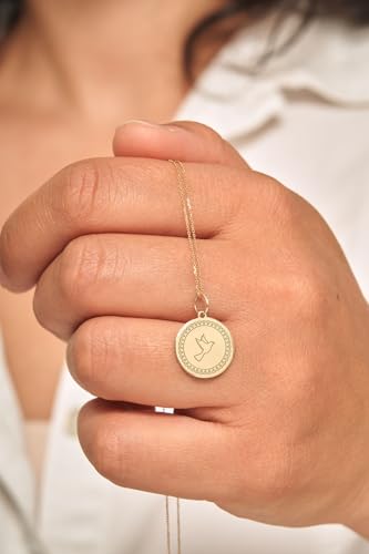 Collier colombe argent 925 hypoallergénique qui ne noircit pas - 4