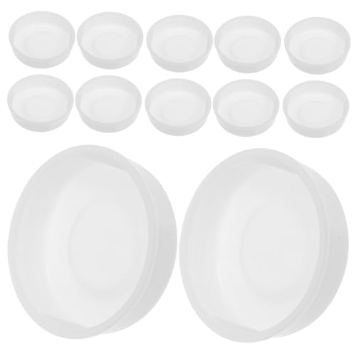 OSOLADY Round Caps for Mailing Tubes Plastic End Cap 40mm Round End Plug 20pcs Set