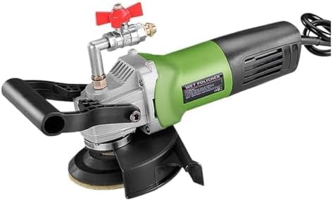 Polisseuse à Pierre 800W avec Injection d'eau, Polisseuse Humide Portative pour Marbre, Granit, Béton - Disque 5 Pouces, Vitesse Variable 1000-4000 RPM pour Restauration Comptoirs