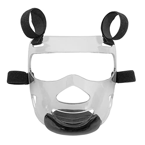 Máscara facial de taekwondo Taekwondo protector facial desmontable para niños de sparring 18,8 cm x 17 cm