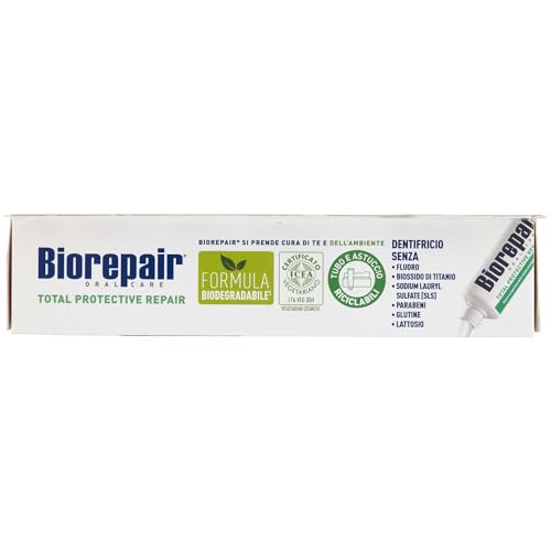 Biorepair, Total Protective Repair Zahnpasta, repariert Nagellack, schützt vor Plaque, Zahnstein und Karie, repariert Nagellack… – Ansicht 5