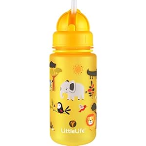 Children’s Water Bottle With Easy-Access Lid & Straw, 400ml