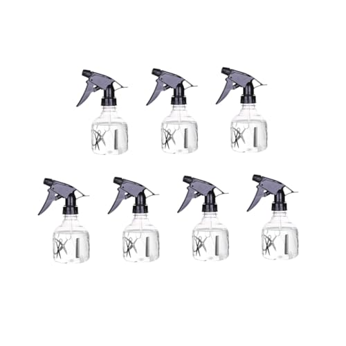 iplusmile 7 Pezzi Bottiglie Spray Vuote Multifunzione per Parrucchieri Nebulizzatore Fine per Capelli Flaconi Riutilizzabili e Portatili in Plastica Resistente