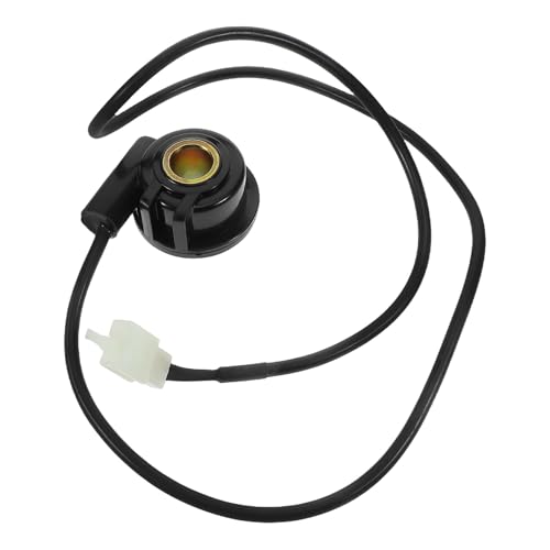 Ipetboom Sensor de Velocidad Digital para Motocicleta Odómetro para Motocicleta Compatible Cable Sensor Resistente Negro para Control Preciso de Velocidad y Contador de Horas Uso Motos