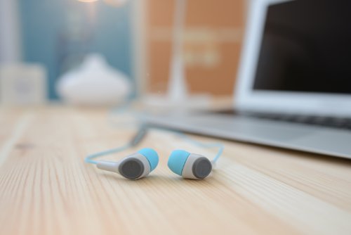 Image of Koss KEB15i In-Ear Headphone, Teal