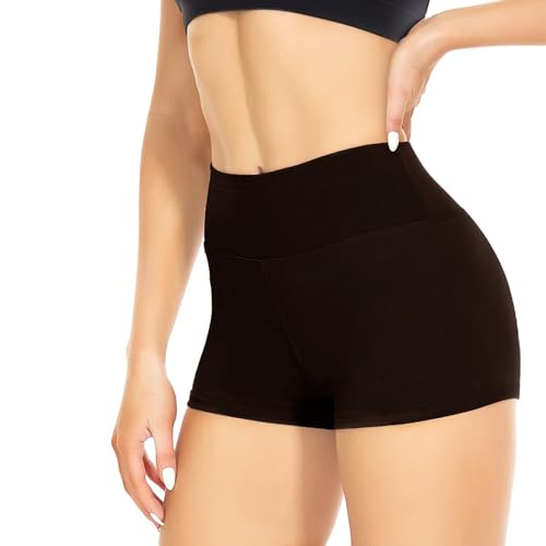 MUNSKT Pantaloncini Pallavolo Donna Pantaloncini Sportivi Mini Shorts Elastici Anti