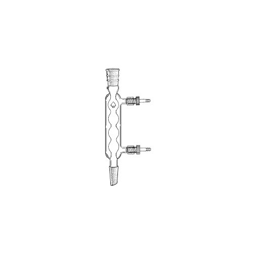 5945-76 Series Allihn Condenser with #7 Safe Connector Included, 500 mm Jacket Length, 45/50 ST Joint