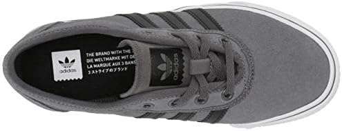 adidas Originals Unisex-Adult adi-Ease Sneaker, Grey/Black/White, 6.5 M US | Image 4