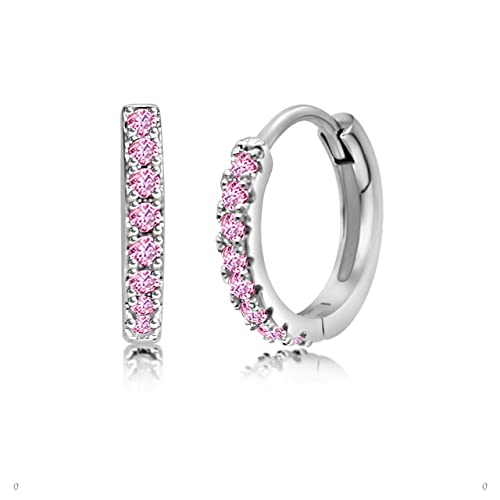 Image of Chanteur Hypoallergenic Huggie Earrings for Girls & Women - Small Hoop Design, Perfect for Teens & Kids