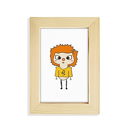 Cadre photo Constellation Lion Sun UU, cadeau de naissance