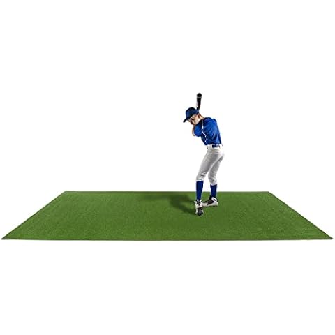 Pro-Ball Synthetic Turf Baseball/Softball Hitting Mat - Elevate Your Training with a Professional-Quality 6 feet x 12 feet Mat for Optimal Performance Cover