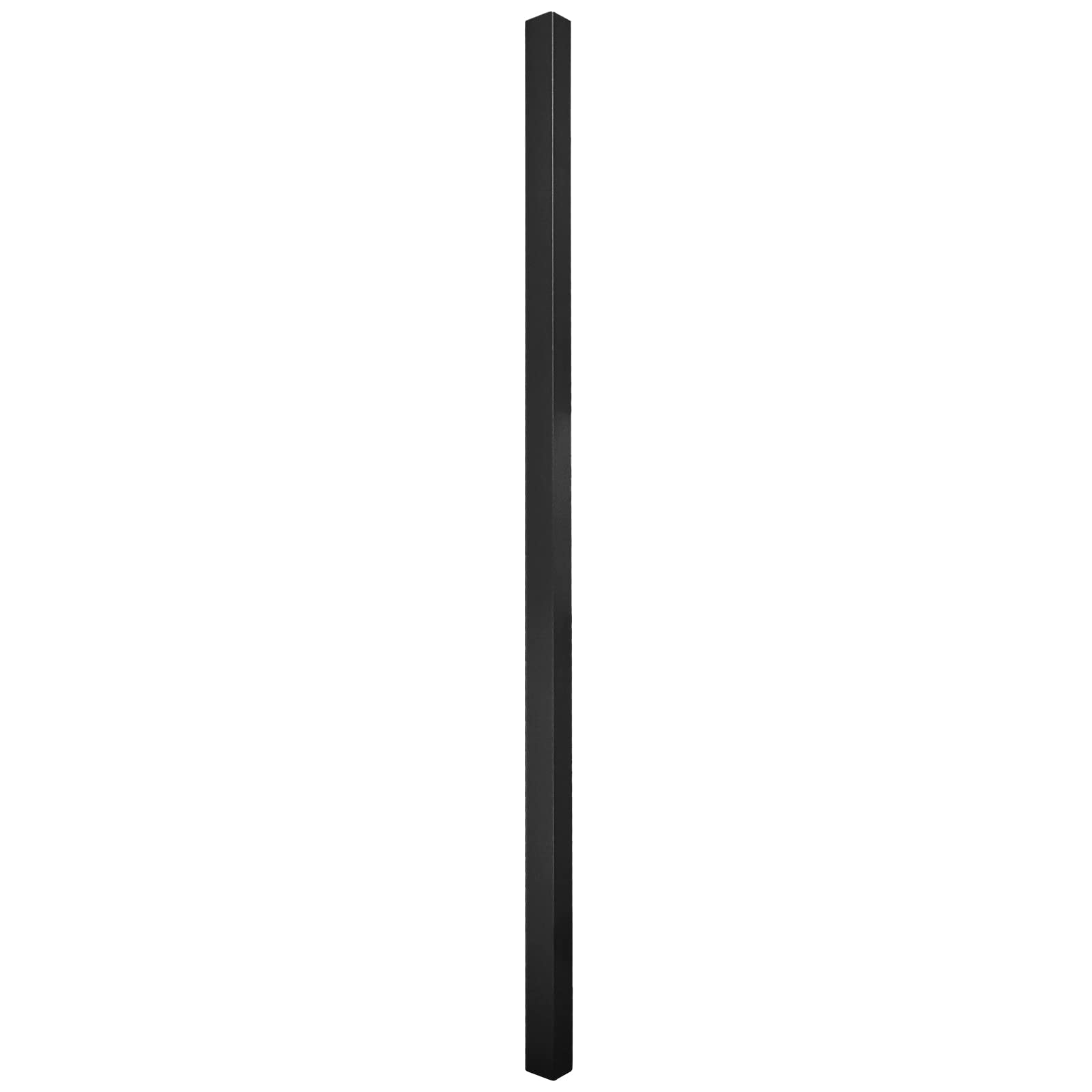 inova Glasschiebetür Komplettset schwarz Blockstreifen grau satiniert 900x2035mm Aluschiene inkl. Softclose 2-seitig