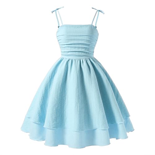Girl Summer Smocked Dress Teen Graduation School Prom Frock Tween Summer Wedding First Communion Junior HOCO Dress