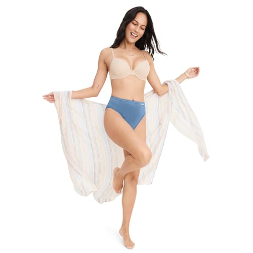 Image of Jockey Women's Underwear 100% Cotton Elance French Cut - 3 Pack
