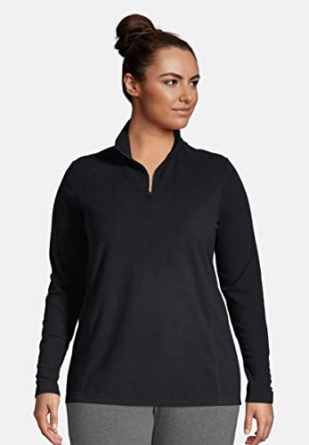 Image of Lands' End Anyweather Fleece Quarter Zip Pullover