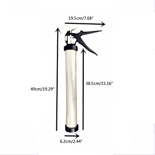 Sellador profesional estructura metálica para cartuchos 400-600ML miniatura 4