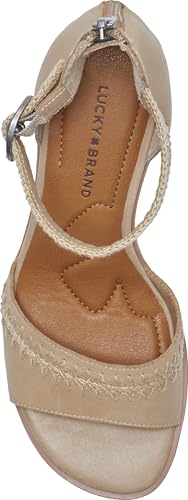 Image of Lucky Brand Shivona Stitched Heeled Sandal