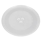 BESTonZON Mikrowellen-glasplatte Ersatz Für Drehteller in Mikrowelle Glas-drehteller Als Zubehör Für Mikrowellenreparatur Ofen-glasdrehteller Für Zubereitung