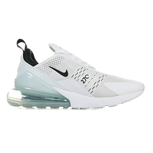 Nike Nike Men's Air Max 270 Shoes, White/Black-White, 8