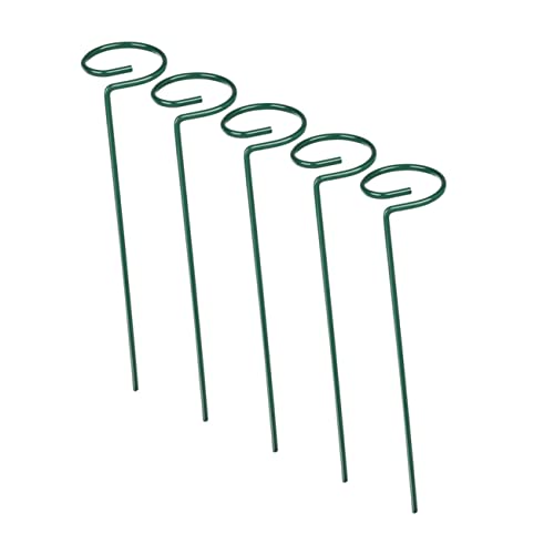 DECOMELODY 5 Supporti Per Piante in Tutori Per Piante Da Di Supporto Per Singolo 40 Cm Confezione Da 5 Pezzi