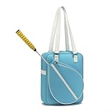 Yhenlovtt Sac de raquette de badminton pour homme et femme, sac à bandoulière en nylon i...