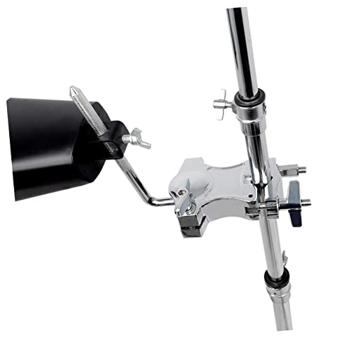 Soporte ajustable para tambor tom de aleación de zinc miniatura 4
