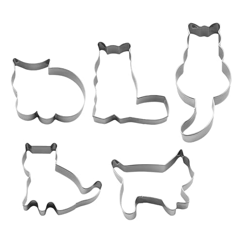 kitchen best cat cookie cutter set