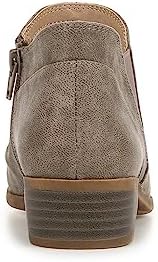 LifeStride Womens Aurora Block Heel Ankle Booties Ash 6 M | Image 5