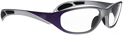 ATTENUTECH Lead Glasses, X-Ray Radiation Eye Protection, .75mm Pb, Lightweight, Soft Grip Temple Bars